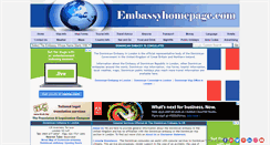 Desktop Screenshot of dominicanrepublic.embassyhomepage.com