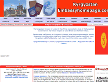 Tablet Screenshot of kyrgyzstan.embassyhomepage.com