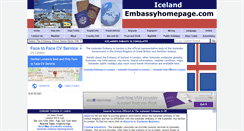 Desktop Screenshot of iceland.embassyhomepage.com
