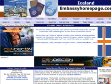 Tablet Screenshot of iceland.embassyhomepage.com