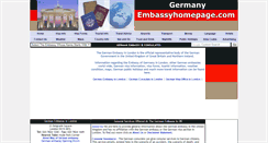 Desktop Screenshot of germany.embassyhomepage.com