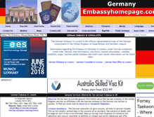 Tablet Screenshot of germany.embassyhomepage.com