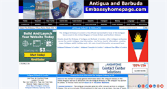 Desktop Screenshot of antigua.embassyhomepage.com