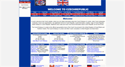 Desktop Screenshot of czech.embassyhomepage.com