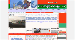 Desktop Screenshot of belarus.embassyhomepage.com
