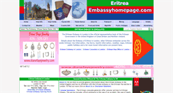 Desktop Screenshot of eritrea.embassyhomepage.com