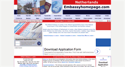 Desktop Screenshot of holland.embassyhomepage.com