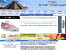 Tablet Screenshot of mexico.embassyhomepage.com