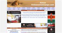 Desktop Screenshot of kenya.embassyhomepage.com