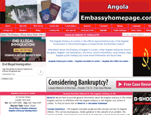 Tablet Screenshot of angola.embassyhomepage.com