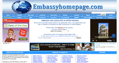 Desktop Screenshot of embassyhomepage.com