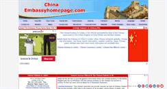 Desktop Screenshot of china.embassyhomepage.com